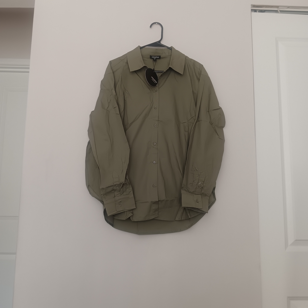 Women's Olive Green Shirt